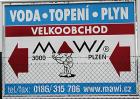 Reklamní polep tabule, Klatovy 2001